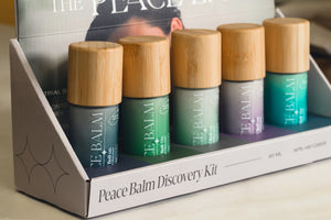 Peace Balm Tester Display