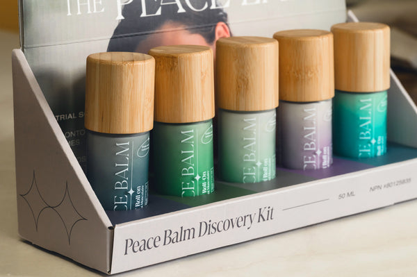 Peace Balm Tester Display