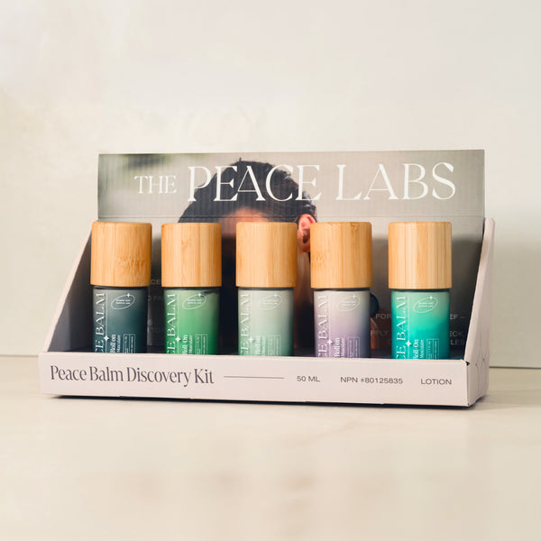 Peace Balm Tester Display